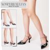 imageAOSPHIRAYLIAN Heeled Sandals for Women Destiny Pointed Closed Toe Strappy Heels Rhinestone Ankle Strap Pumps Crystal Bow Heels Bridal Wedding Party Dress ShoesBlack