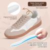 imageAOSPHIRAYLIAN Womens Cream Platform Sneakers Casual Fashion Chunky Sneakers Lace Up Round Toe Comfortable Wedge Walking Sneakers Running ShoesBeige