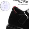 imageAOSPHIRAYLIAN Womens Mary Janes Shoes Round Toe Platform Ankle Strap Chunky Heel Pink Uniform Dress ShoesBlack Patent