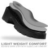 imageAOSPHIRAYLIAN Womens Mary Janes Shoes Round Toe Platform Ankle Strap Chunky Heel Pink Uniform Dress ShoesBlack Patent