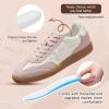 imageAOSPHIRAYLIAN Sneakers for Women Platform Womens Fashion Slip on Sneakers Lace up Comfortable Trendy ShoesPink