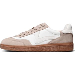 imageAOSPHIRAYLIAN Sneakers for Women Platform Womens Fashion Slip on Sneakers Lace up Comfortable Trendy ShoesBeige