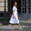 imageAOSPHIRAYLIAN Chunky Heeled Sandals for Womens Bohemian Cutout Open Toe Summer Block Heeled Party SandalsBeige
