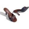 image:imageAOSPHIRAYLIAN High Heels Mules for Women Open Toe Slip on Stiletto Heels for Women Round Toe Heeled Mule Sandals Comfortable Peep Toe Sandals Women Wedding Party Summer Dress ShoesMulticolor