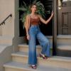 image:imageAOSPHIRAYLIAN High Heels Mules for Women Open Toe Slip on Stiletto Heels for Women Round Toe Heeled Mule Sandals Comfortable Peep Toe Sandals Women Wedding Party Summer Dress ShoesMulticolor
