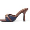 image:imageAOSPHIRAYLIAN High Heels Mules for Women Open Toe Slip on Stiletto Heels for Women Round Toe Heeled Mule Sandals Comfortable Peep Toe Sandals Women Wedding Party Summer Dress ShoesMulticolor